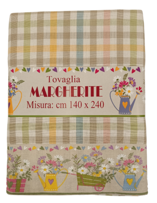 TOVAGLIA 12P MARGHERITE 140X240 Tellini S.r.l. Ingrosso Abbigliamento